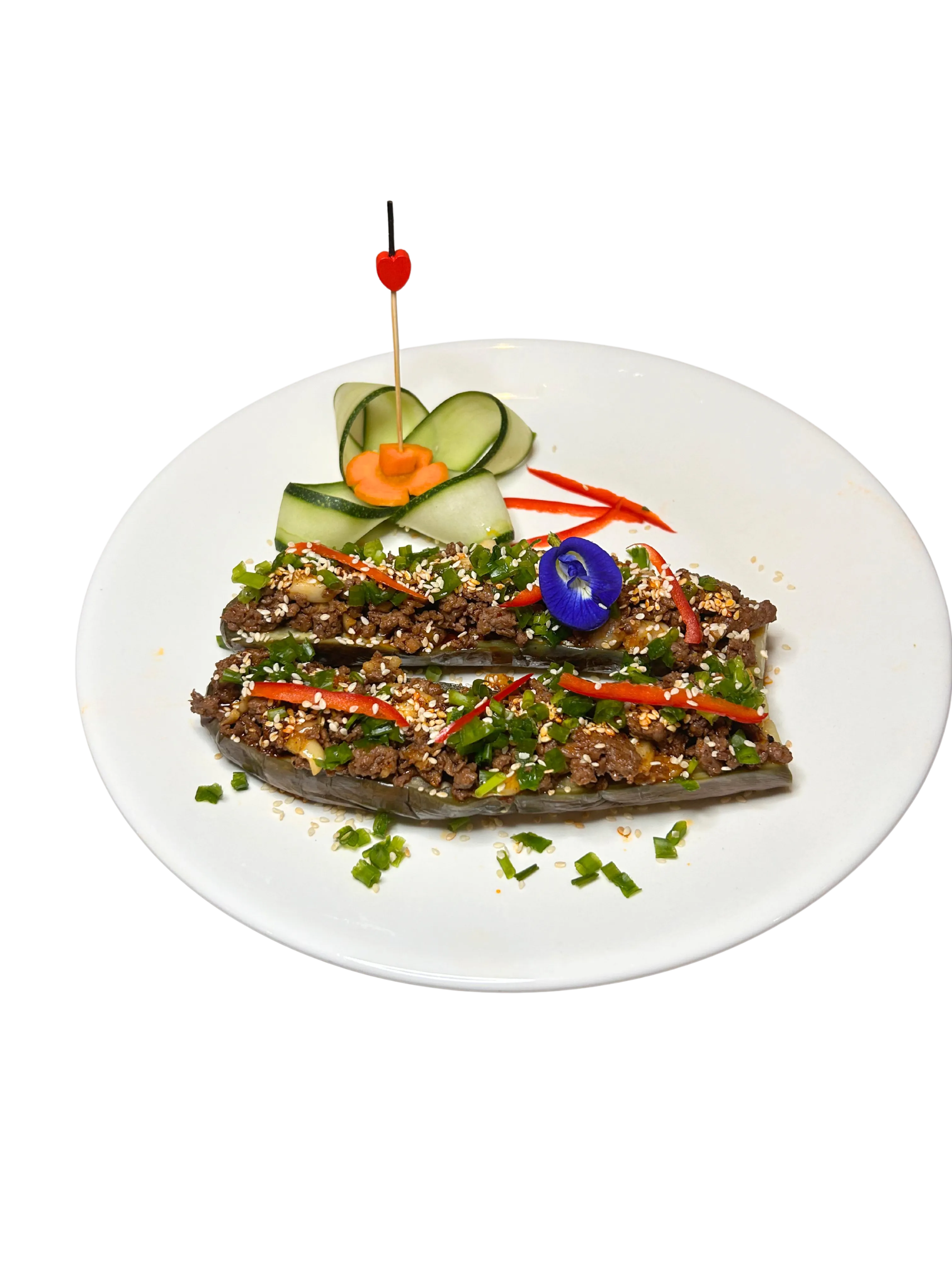 Eggplants Lao style Pakse